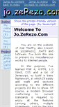 Mobile Screenshot of jo.zerezo.com